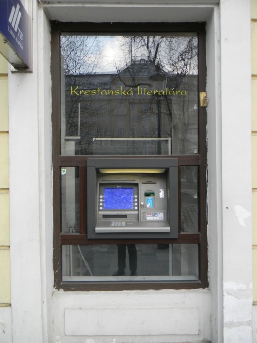 Novodoba krestanska literatura priamo z bankomatu ...